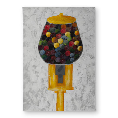 Yellow Gum Dispenser - Indoor Outdoor Door Mat for Home Decor
