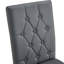  Ensemble de chaises de salle à manger sans accoudoirs avec grille et boucle, parfait pour les salles à manger élégantes et élégantes-1217718385-1217718390