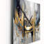 Horloge murale moderne en marbre abstrait Shapes And Lines III-98989663