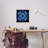 Dark Mirrored Mosaic Floating Frame Art by El Perkin-1239114493-1239114489