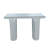 Mirrored Console Table Wide Bling Silver Mirror Entryway Desk Modern Rectangle Sofa Table Entryway Tables For Living Room