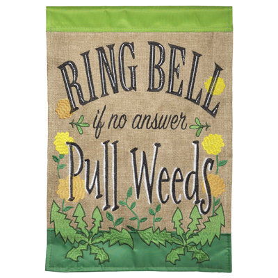 Koffler Double Sided 18'' H x 13'' W Polyester Garden Flag