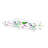 Butterflies Acrylic Rectangle Decorative Tray-122474614-122474615