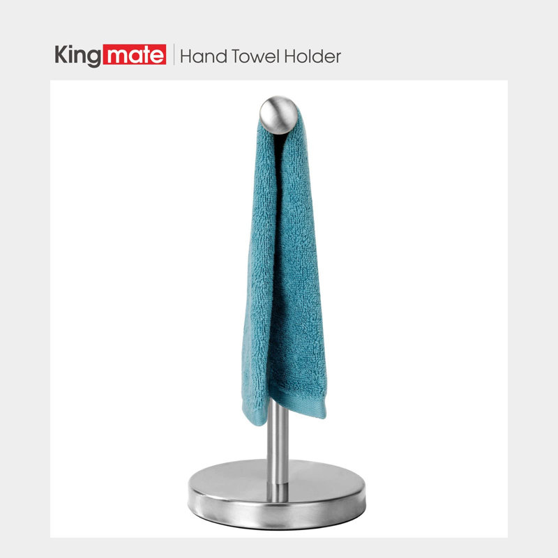 1 porte-serviettes sur pied, Argent