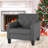 30" W Mid Century Upholstered Accent Chair-139398377