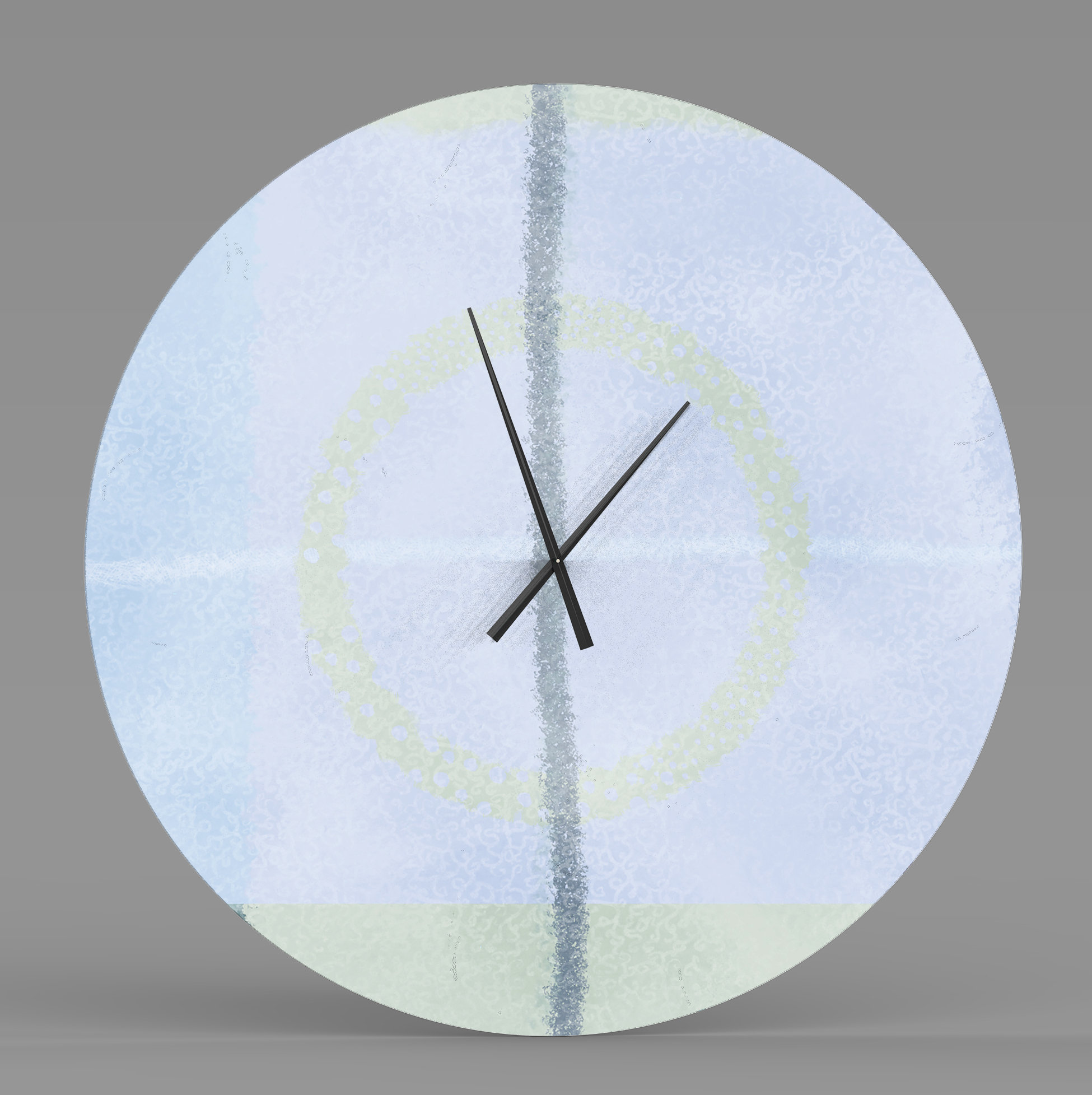 Ebern Designs Rotterdam Metal Wall Clock Wayfair