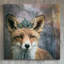 « grand fox » par morgan jones, reproduction d’art sur toile tendue-19059393