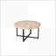 Table basse octogonale en patchwork de bois pour le salon, facile à assembler et facile à nettoyer-1180203410
