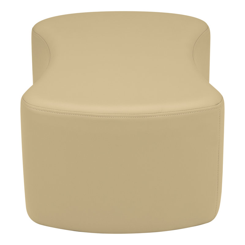 Shapes Structure Soft Seating Bow Tie Kids Soft Seating, Sand, 18" H x 24.5" W x 17" D