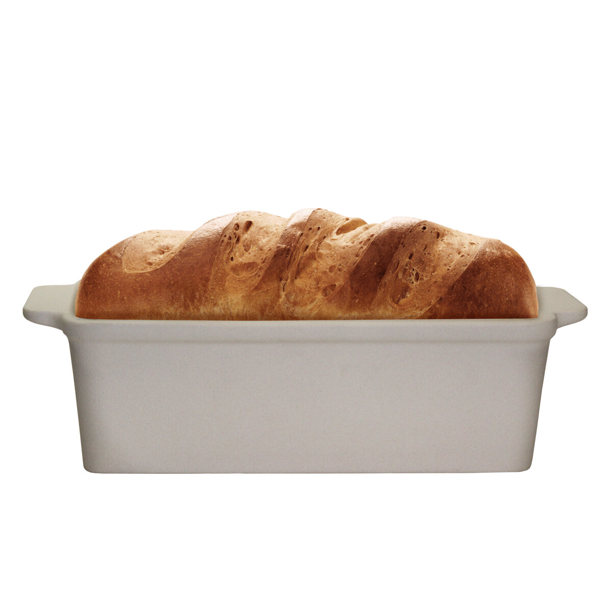 Stoneware Bisque Mini Loaf Pan