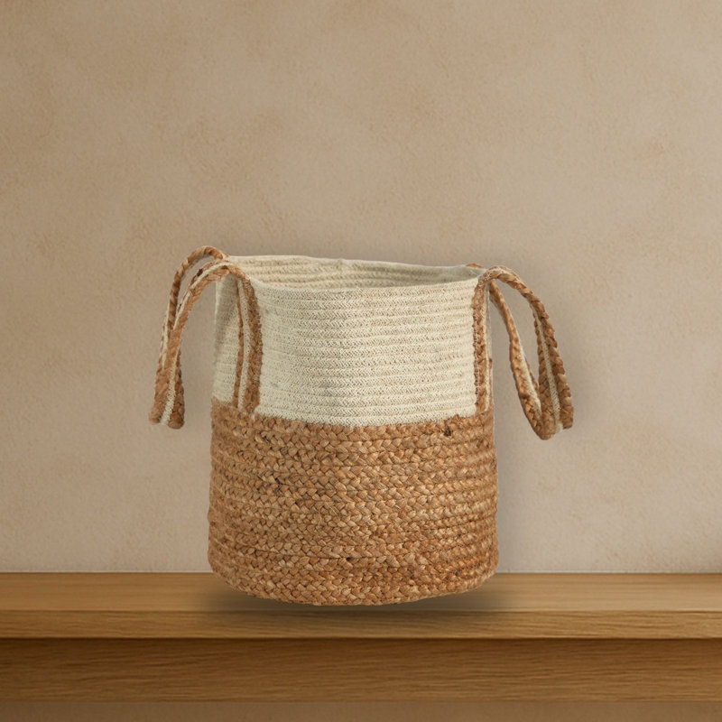 Boho Chic Basket with Handles