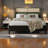 Spacious King Size Beds, Solid Wood Mdf Frame, Modern Bedroom Oasis