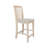 Maner Solid Wood Counter Stool