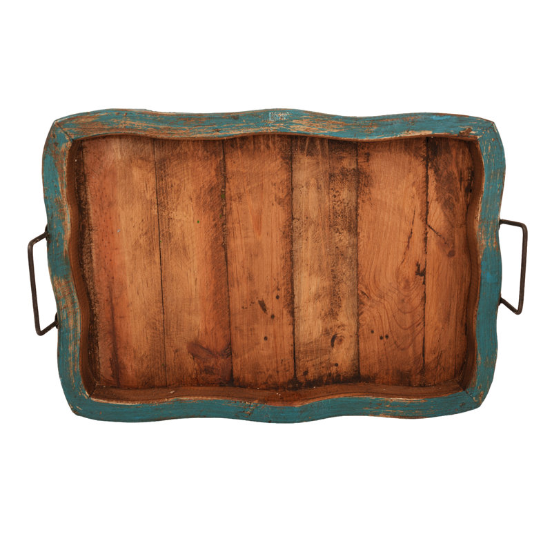 Plateau de service Glenrock, Brun / turquoise