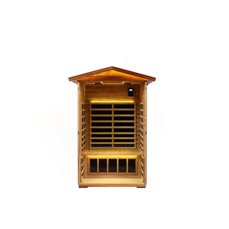 Sauna extérieur pour deux personnes à infrarouge lointain