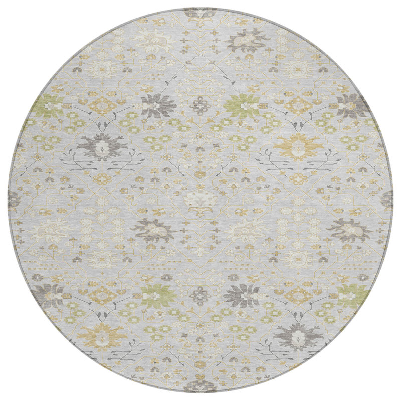 Chayden Indoor/Outdoor Chantille ACN1009 Area Rug, Round 8'