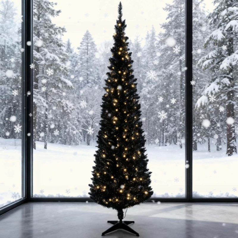 Arbre de Noël au crayon