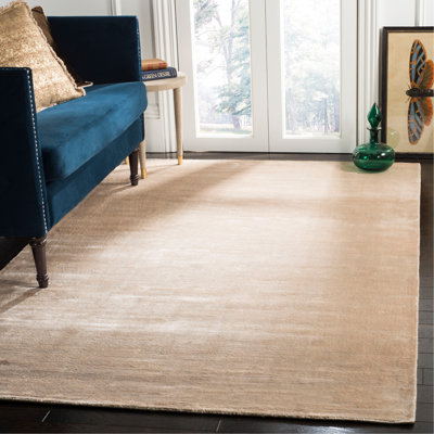 Endora Hand Loomed Viscose Solid Color Rug