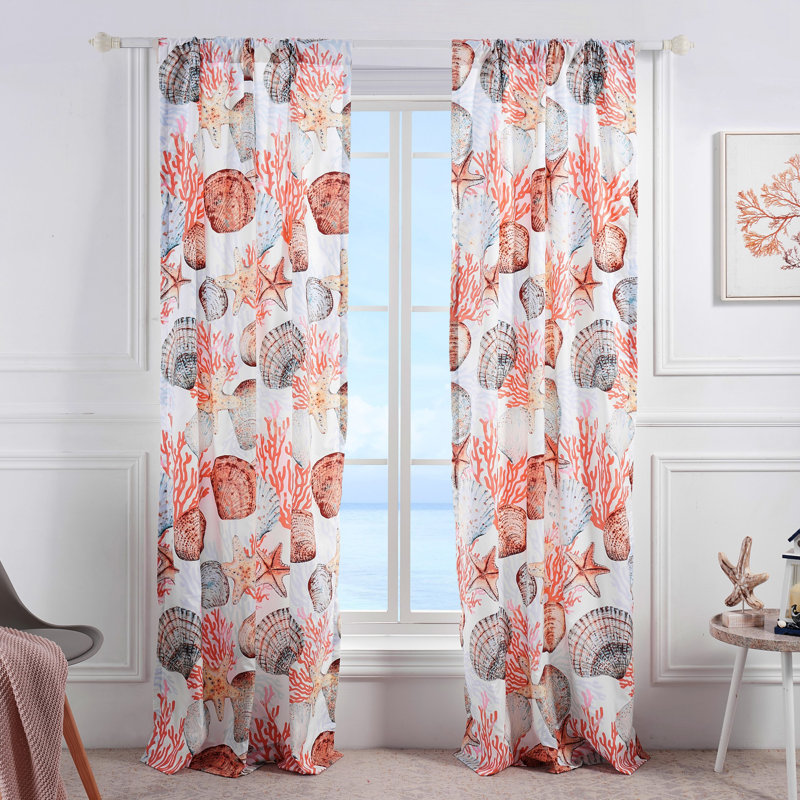 Greenland Home Fashions Beach Days Window Treatments