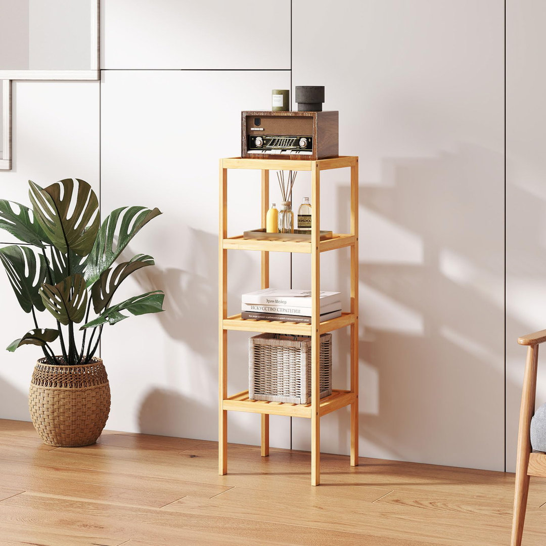 Leonaldo Freestanding Bathroom Shelves Millwood Pines