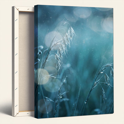 «Blue Grass», reproduction d'art sur toile, ensemble de 1