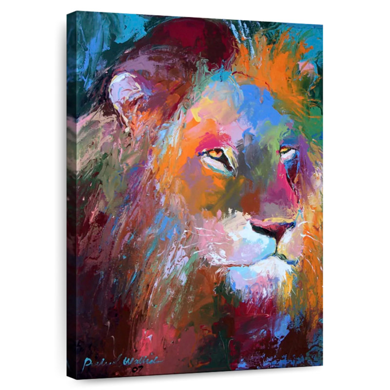 Brampt Lion, 51" H x 34" W