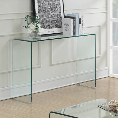 Glass Console Table