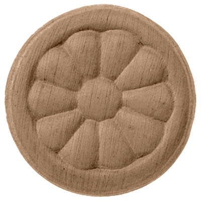 Rosette Reese H 2 3/4 po x l 2 3/4 po x P 1/4 po