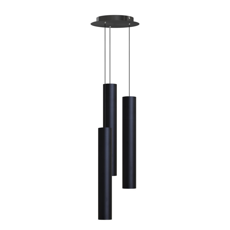 Chambery 3 - Light LED Cluster Pendant, Black