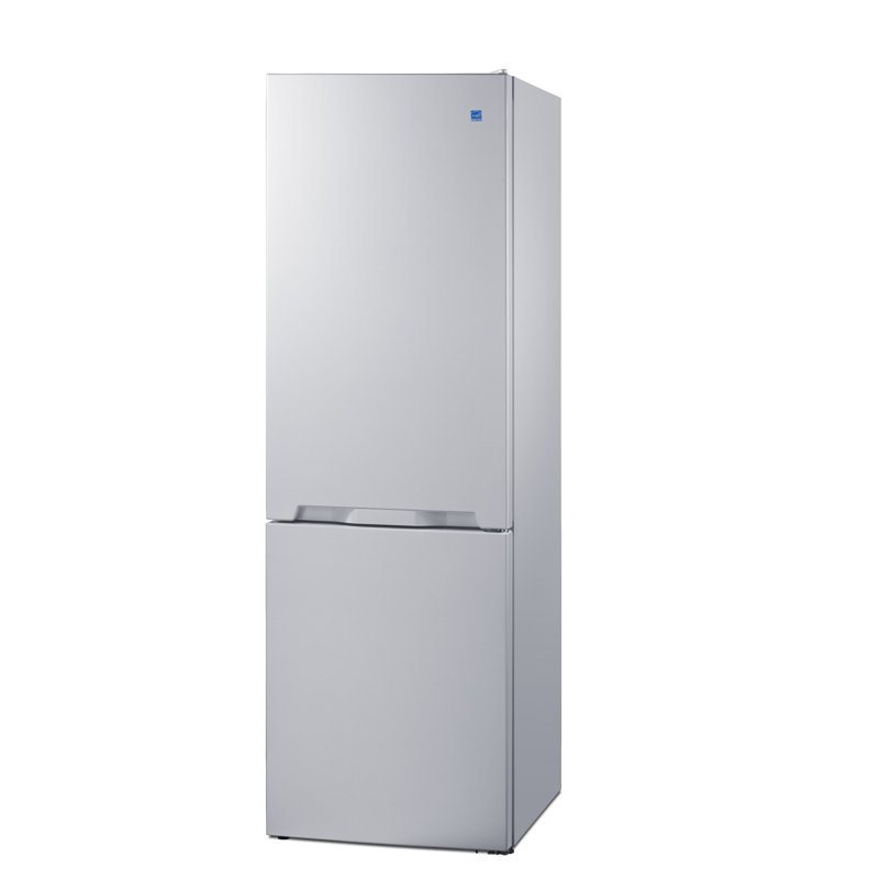 Réfrigérateur-congélateur encastré Energy Star Summit Appliance, Blanc, Droitier