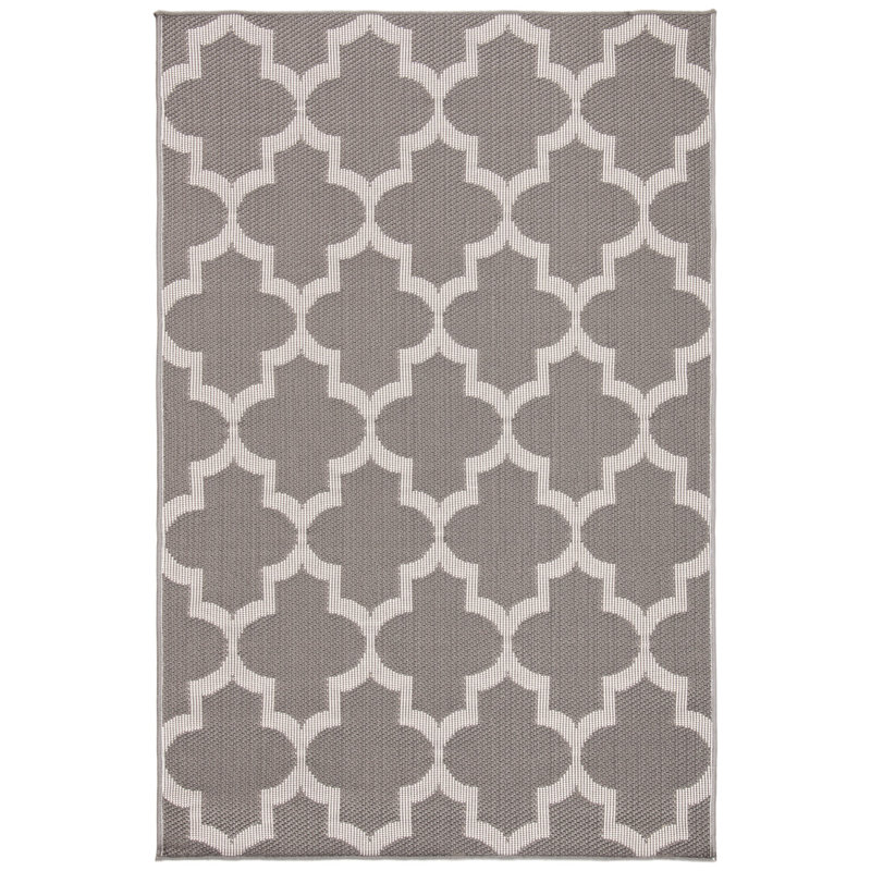 Murielle Performance Machine Washable Geometric Indoor/Outdoor Area Rug, Rectangle 4' x 6'