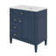 Meuble-lavabo moderne 30 po avec lavabo supérieur, 2 tiroirs et tiroir basculant-480225966-493053632
