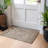Machine Washable Indoor/Outdoor Xhevrie Taupe Rug-611957513