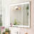 Metal Flat Wall Mirror with Shelves-244957131-244957128