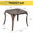 Patio End Table Outdoor Small Side Table Metal Tables for Patio, Pool, Porch or Garden-368827756