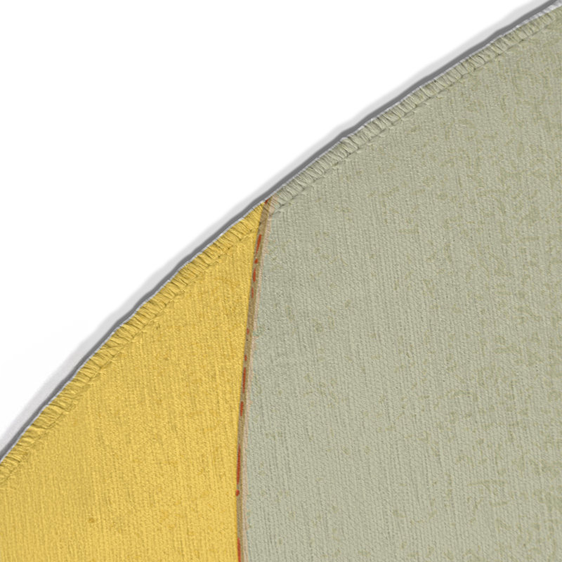 Breezy Jive Indoor And Outdoor Area Rug, Round 5'