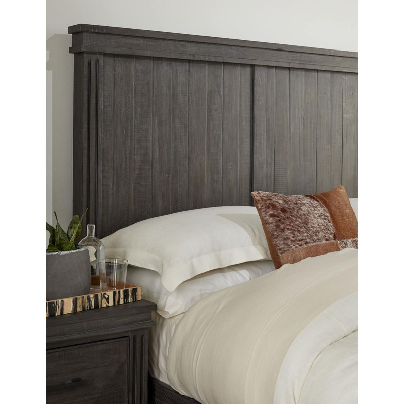 Loys Solid Wood Platform Bed, Full/Double