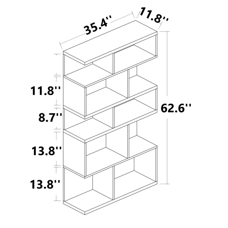 Geometric Bookcase