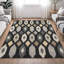 Tapis moderne Ceajay ACN3108 lavable à la machine pour intérieur et extérieur-239454516-239454526
