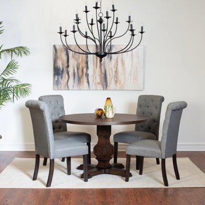 Turnage 4 - Person Pedestal Dining Set