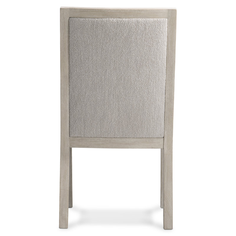 Prado Upholstered Back Side Chair in Beige
