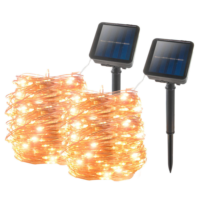 Guirlande solaire à DEL 396 po Solarled