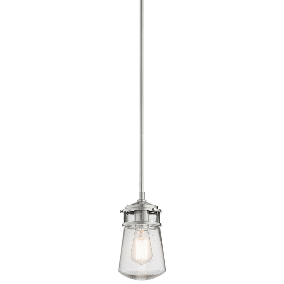 Lovitz 1 - Light Single Bell Pendant Breakwater Bay 