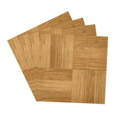 30.48 X 30.48 Cm Plastic Tile In Brown