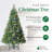 The Holiday Aisle® Rotating Tree Stand Base with Cascade Quick Set 5-Ft Pre-Lit Tree