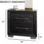 Table de chevet 1pc