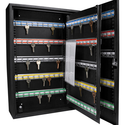 Armoire 200 clés à clé réglable avec serrure à clé