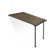 Palram - Canopia Olympia 9' 8" D Polycarbonate Stationary Patio Awning