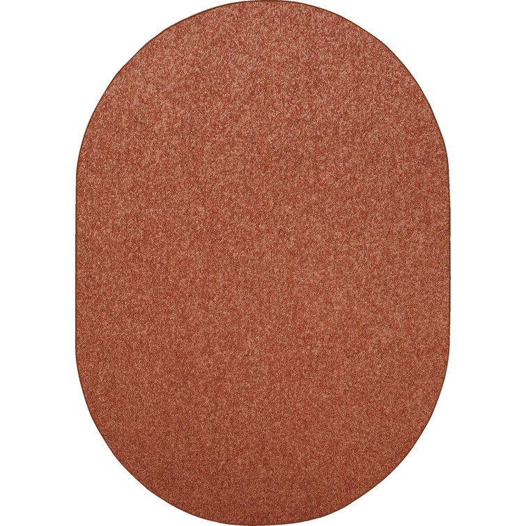 Ambiant Hewit Collection Pet Friendly Area Rugs Rust