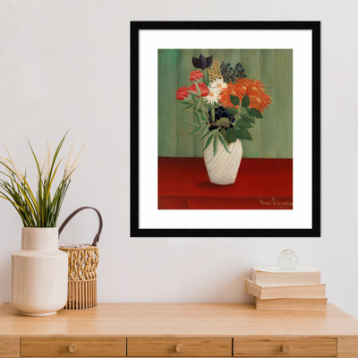 "Bouquet de fleurs" par Henri Rousseau